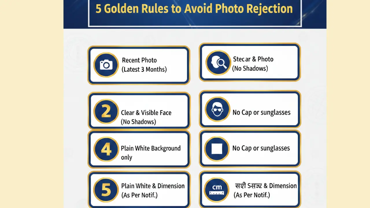 5 golden rules to avoid photo rejection