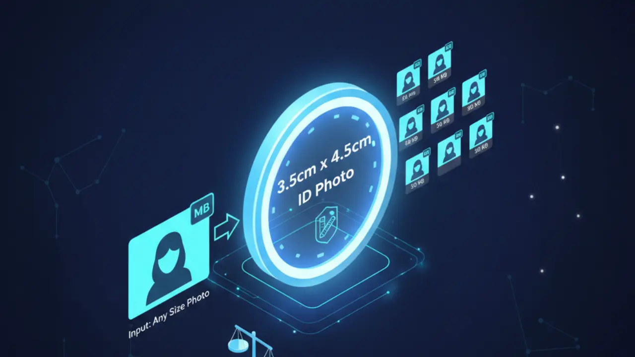 3.5cm x 4.5cm Photo Resizer