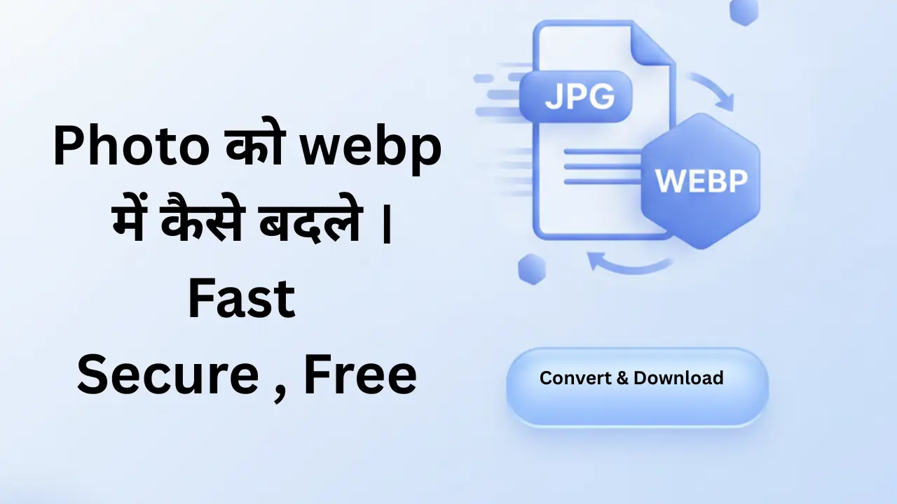 Convert JPG to Webp converter