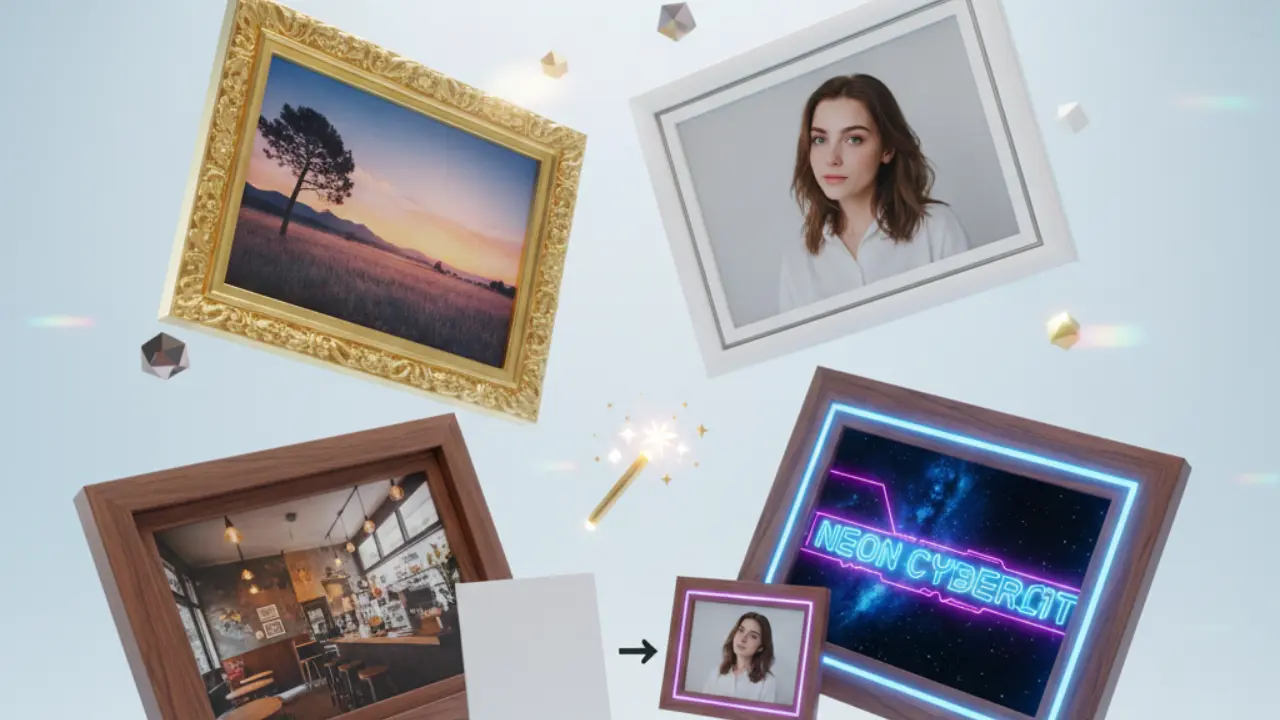 photo frame maker tool