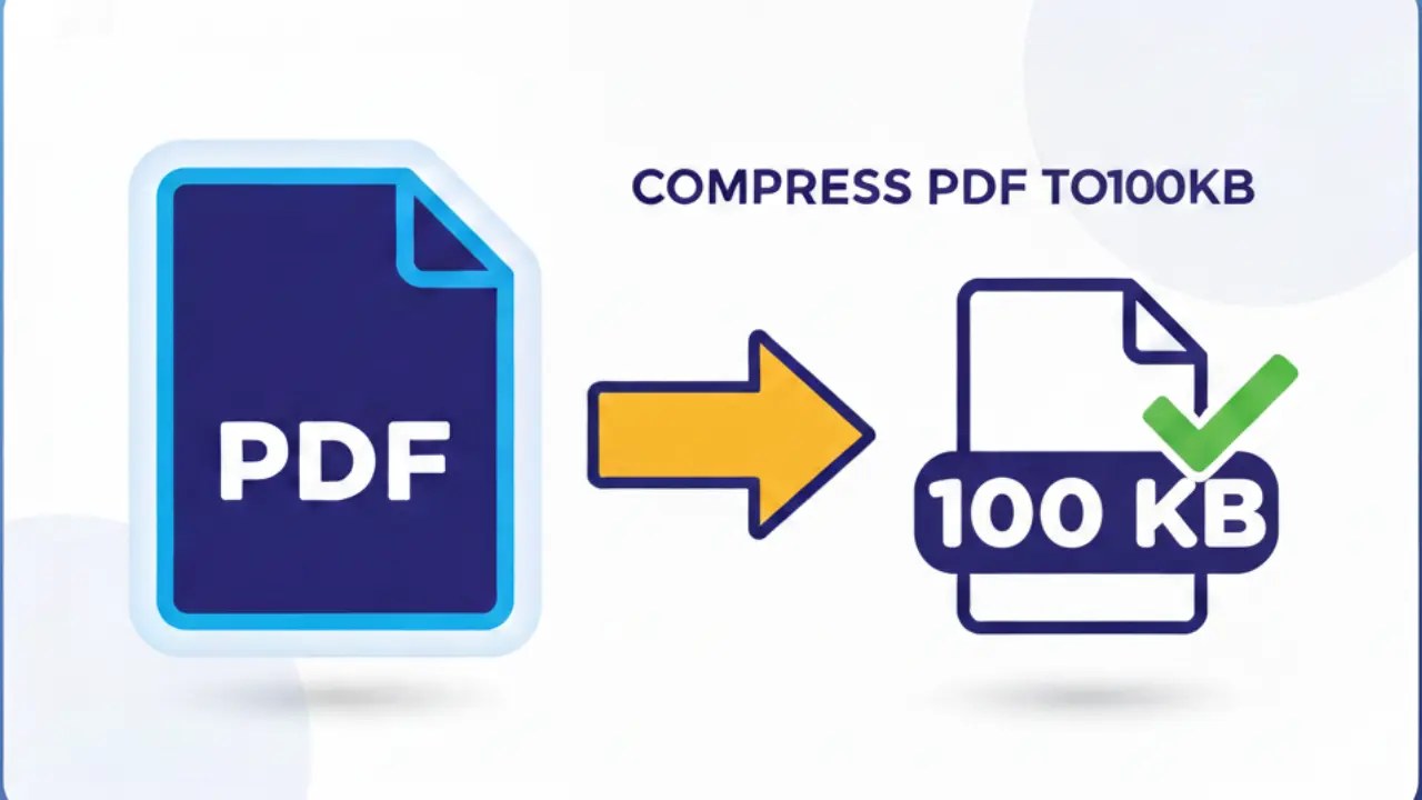 compress pdf to 100kb
