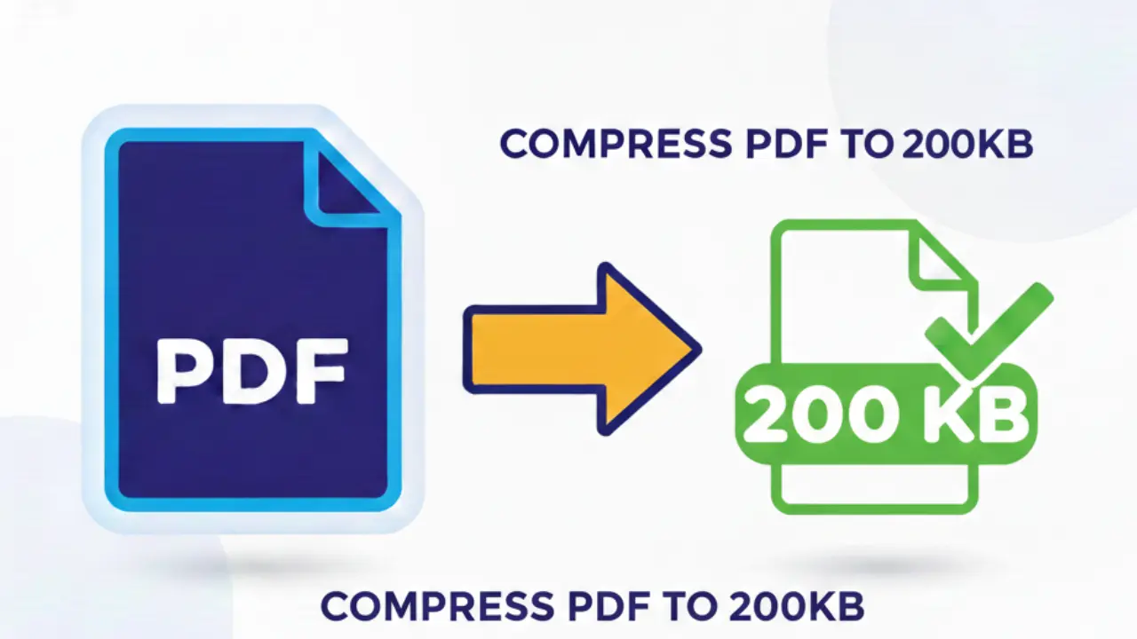 compress pdf to 200 kb