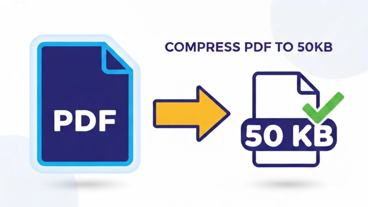 compress pdf to 50kb